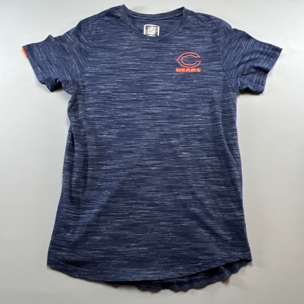 Chicago Bears American Football Team T Shirt Womens Large Blue Team Apparel NFL